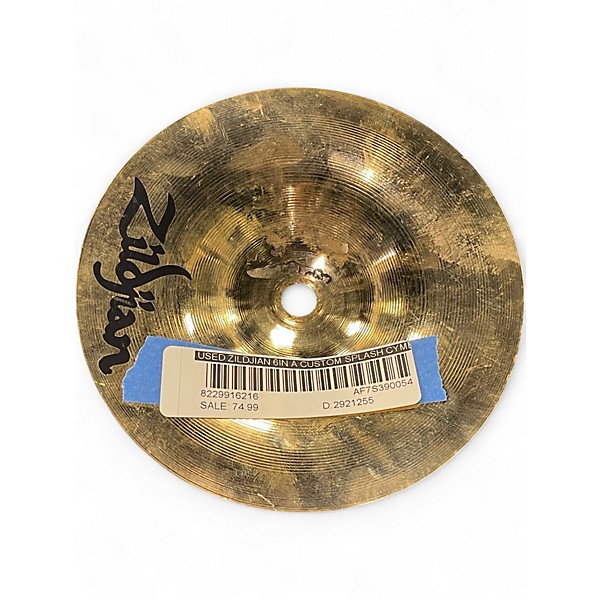 Used Zildjian 6in A Custom Splash Cymbal
