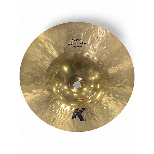 Used Zildjian 9in K Custom Hybrid Splash Cymbal