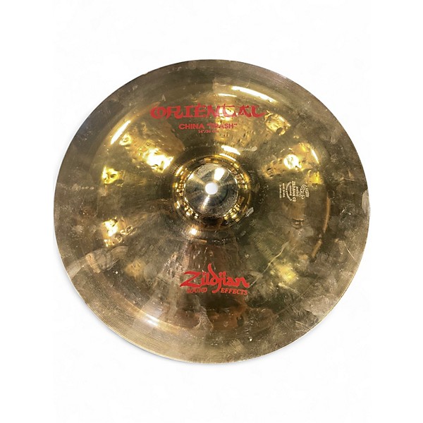 Used Zildjian 14in Oriental China Trash Cymbal