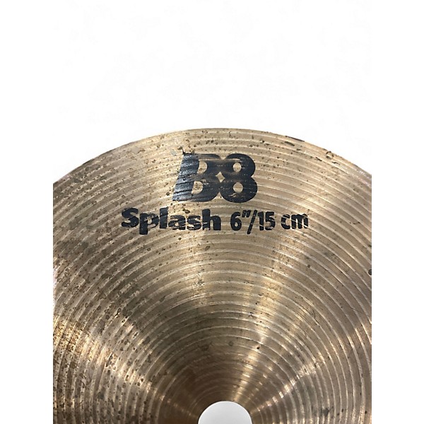 Used SABIAN 6in B8 SPLASH Cymbal