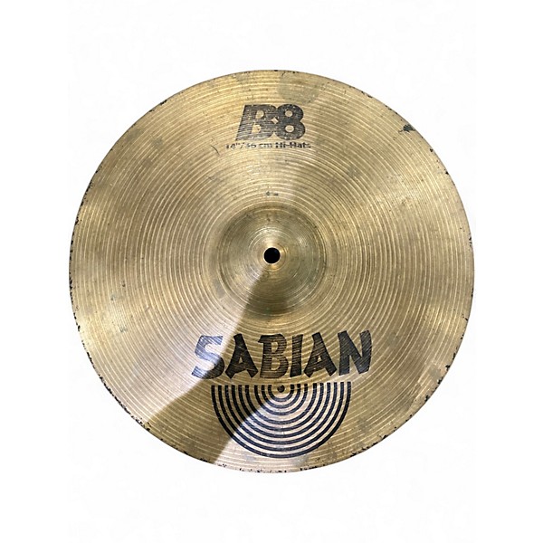 Used SABIAN 14in B8 Hi Hat Pair Cymbal