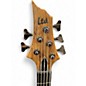 Used ESP LTD B205SM LH 5 String Spalted Maple Electric Bass Guitar