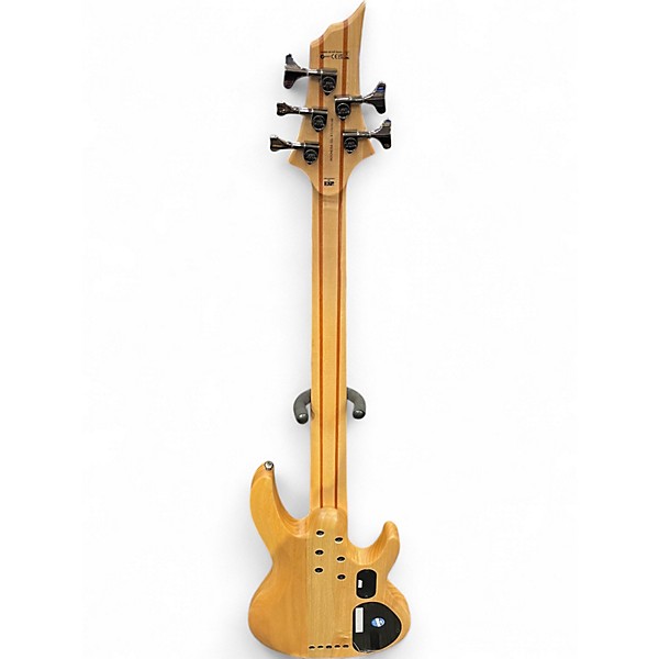 Used ESP LTD B205SM LH 5 String Spalted Maple Electric Bass Guitar