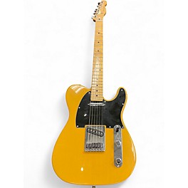 Used Fender Mexican Standard Telecaster Butterscotch Blonde Solid Body Electric Guitar