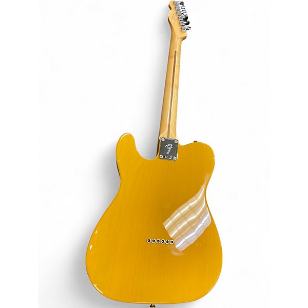 Used Fender Mexican Standard Telecaster Butterscotch Blonde Solid Body Electric Guitar