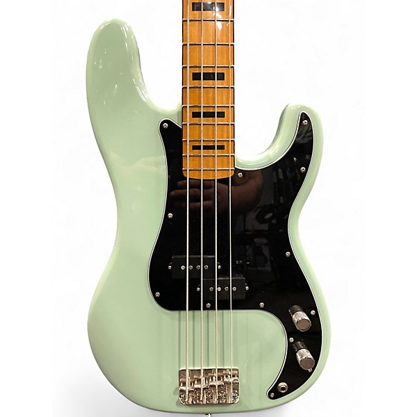 Used Squier CLASSIC VIBE 70S PRECISION BASS Surf Green Electric Bass Guitar