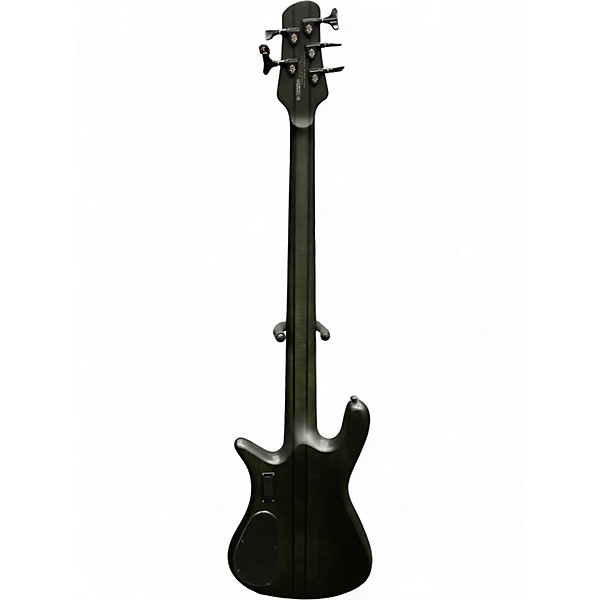 Used Spector NS Dimension 5 Green Electric Bass Guitar