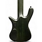 Used Spector NS Dimension 5 Green Electric Bass Guitar
