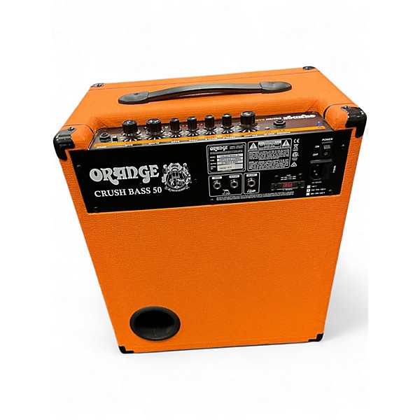 Used Orange Amplifiers Crush Bass 50 Bass Combo Amp