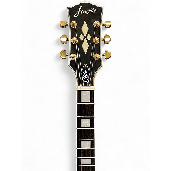 Used Firefly Elite LP style 2 Tone Sunburst Solid Body Electric Guitar