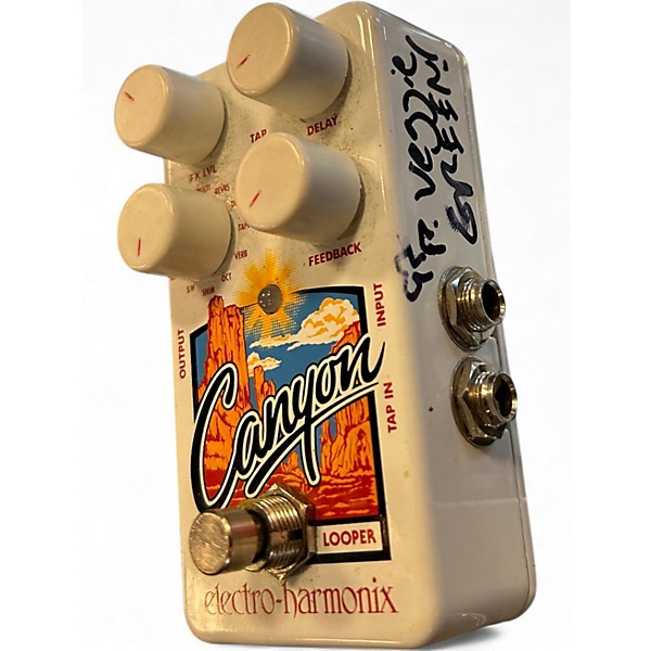 Used Electro-Harmonix Canyon Delay and Looper Effect Pedal