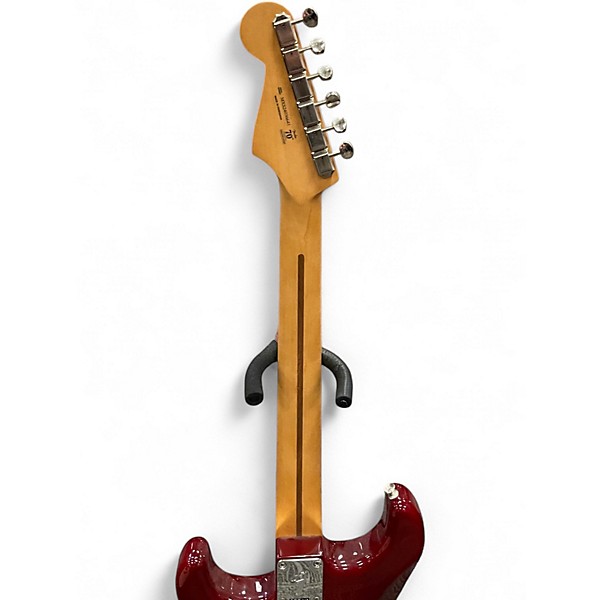 Used Fender Player II STRATOCASTER TRANS CHERRY Solid Body Electric Guitar