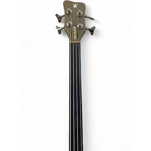 Used Warwick FORTRESS ONE Black Electric Bass Guitar
