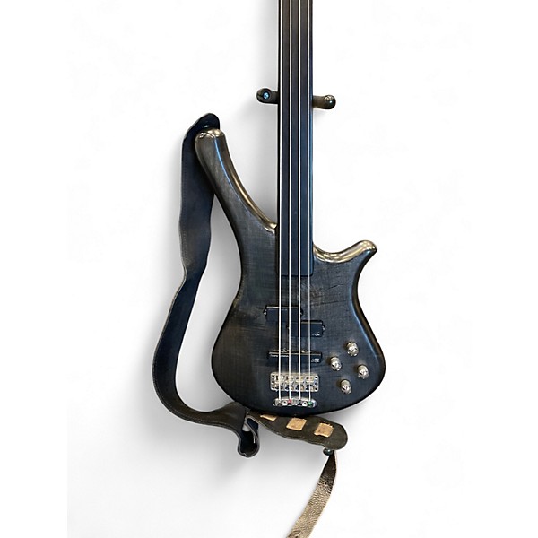 Used Warwick FORTRESS ONE Black Electric Bass Guitar