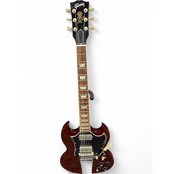 Used 2000 Gibson Angus Young Signature SG Aged Cherry Solid Body Electric Guitar