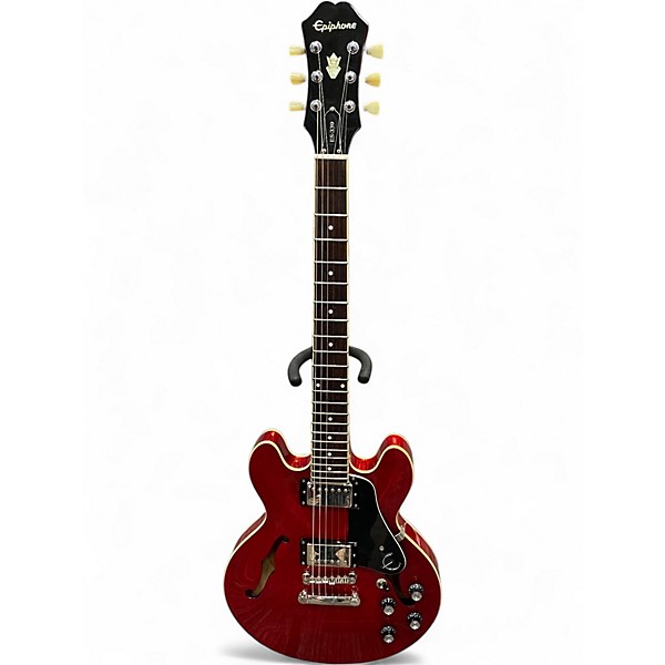 Used Epiphone ES339 Cherry Hollow Body Electric Guitar