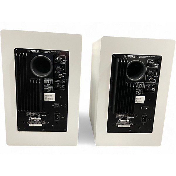 Used Yamaha HS8 Pair White Powered Monitor