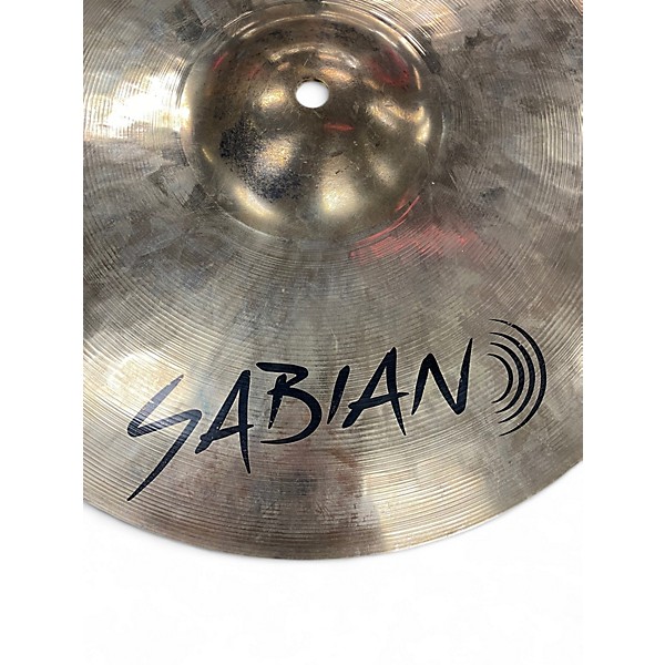 Used SABIAN 14in AAX MEDIUM HI HAT PAIR Cymbal