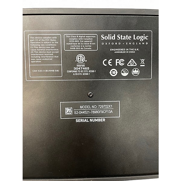 Used Solid State Logic SSL2 MK 1 Audio Interface