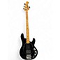 Used Ernie Ball Music Man stingray 4 h Black Electric Bass Guitar thumbnail