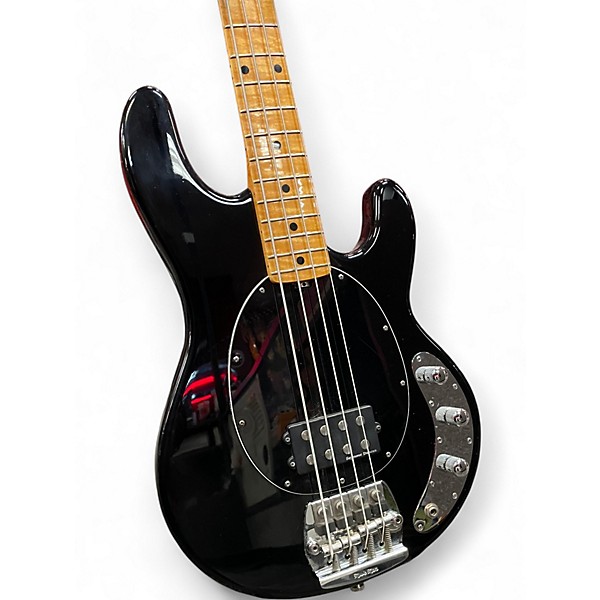 Used Ernie Ball Music Man stingray 4 h Black Electric Bass Guitar