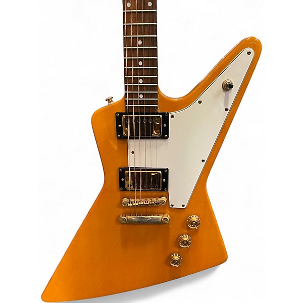 Used 2006 Epiphone Korina 1958 Explorer Natural Solid Body Electric Guitar