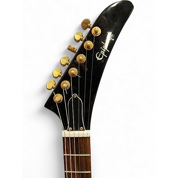 Used 2006 Epiphone Korina 1958 Explorer Natural Solid Body Electric Guitar