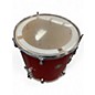 Used Ludwig 4 Piece Accent Orange Sparkle Drum Kit