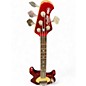 Used Sterling by Music Man Stingray SB14 Candy Apple Red Electric Bass Guitar