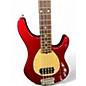 Used Sterling by Music Man Stingray SB14 Candy Apple Red Electric Bass Guitar