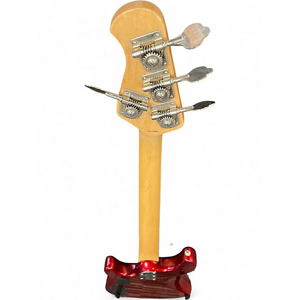 Used Sterling by Music Man Stingray SB14 Candy Apple Red Electric Bass Guitar