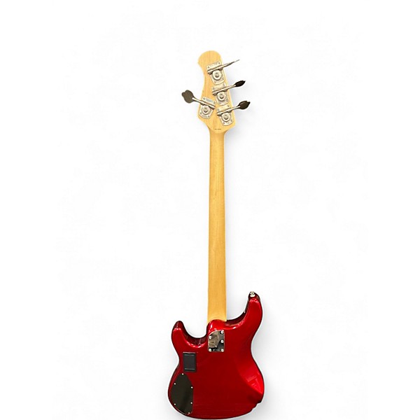 Used Sterling by Music Man Stingray SB14 Candy Apple Red Electric Bass Guitar