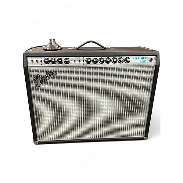 Used Fender 1968 Custom Twin Reverb 85W 2x12 Tube Guitar Combo Amp