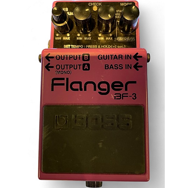 Used BOSS BF3 Flanger Effect Pedal