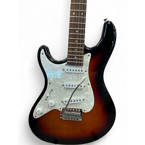 Used 2021 Fernandes LE-2 LEFTY 3 Color Sunburst Solid Body Electric Guitar