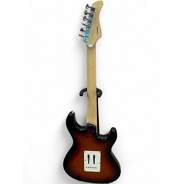 Used 2021 Fernandes LE-2 LEFTY 3 Color Sunburst Solid Body Electric Guitar