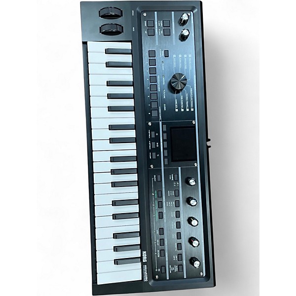 Used KORG Micro Korg 2 37 Key LIMITED BLACK Synthesizer