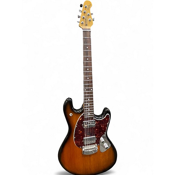 Used Ernie Ball Music Man STINGRAY GUITAR VINTAGE TOBACCO BURST Solid Body Electric Guitar