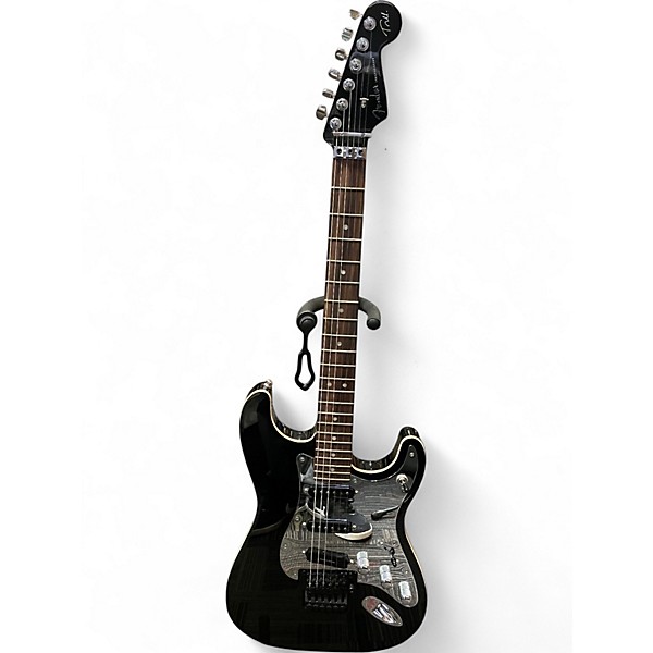 Used Fender Tom Morello Soul Power Stratocaster Black Solid Body Electric Guitar