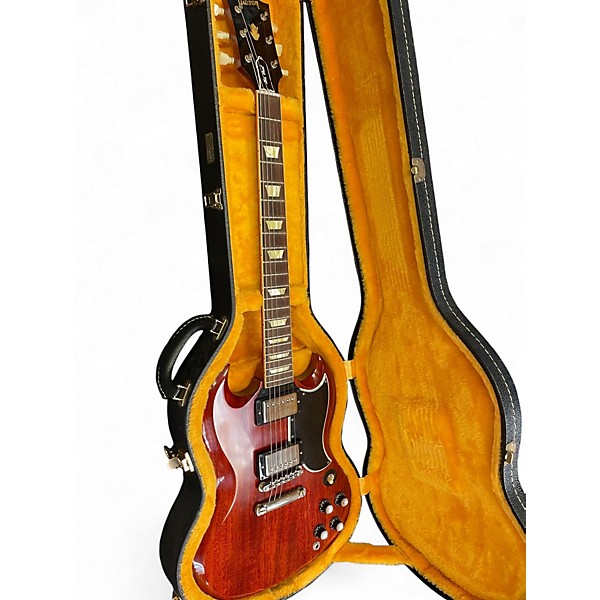 Used Gibson ustom 1961 Les Paul SG Standard Reissue Stopbar VOS Cherry Solid Body Electric Guitar
