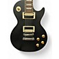 Used Epiphone Les Paul Traditional Pro Ebony Solid Body Electric Guitar