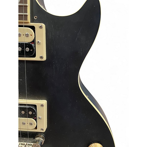 Used Epiphone Les Paul Traditional Pro Ebony Solid Body Electric Guitar
