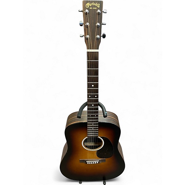 Used Martin D-X2E 2 Color Sunburst Acoustic Electric Guitar