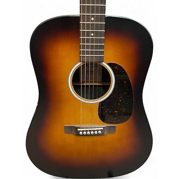 Used Martin D-X2E 2 Color Sunburst Acoustic Electric Guitar