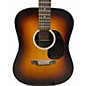 Used Martin D-X2E 2 Color Sunburst Acoustic Electric Guitar