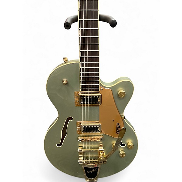 Used Gretsch Guitars G5655TG-CB-JR Silver Hollow Body Electric Guitar