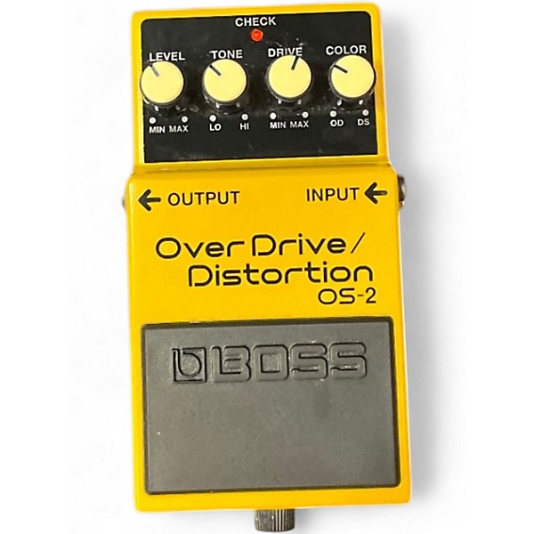 Used BOSS OS2 Overdrive Distortion Effect Pedal