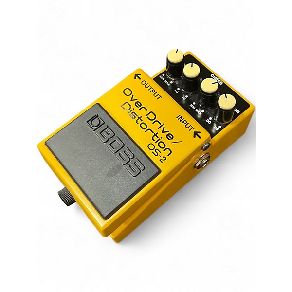 Used BOSS OS2 Overdrive Distortion Effect Pedal
