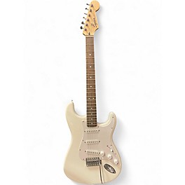 Used Squier Affinity Stratocaster White Solid Body Electric Guitar
