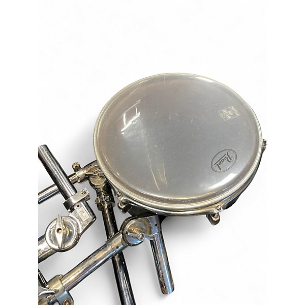 Used Pearl 4 Piece Rhythm Traveler Compact Black Drum Kit